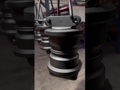 Steunwiel van de graafmachine tandwielwiel