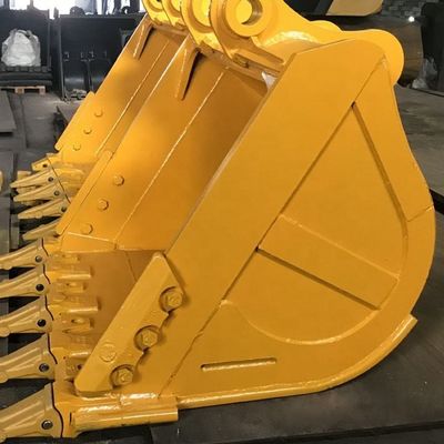 Heavy Duty Steel Excavator Digging Bucket 1 kubieke meter capaciteit Poeder bedekte oppervlakte