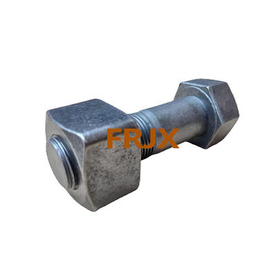 ZA Bulldozer Track Bolts Klasse 12.9 HRC52-58 Koud gevormde sterke metalen bouten ISO gecertificeerd