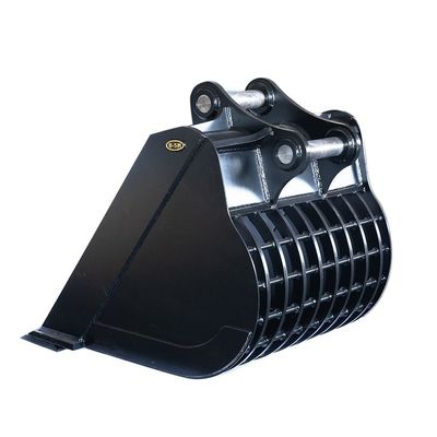 Aangepaste graafmachine zeef emmer staal graven rots zeef emmer 1 kubieke meter
