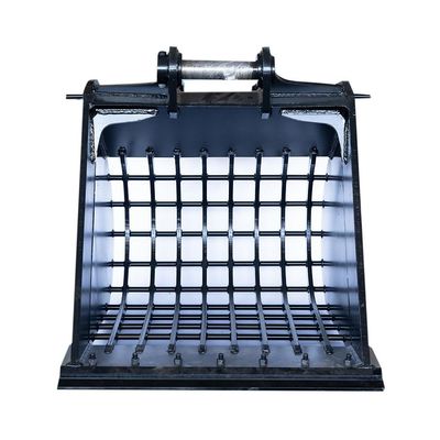 Aangepaste graafmachine zeef emmer staal graven rots zeef emmer 1 kubieke meter