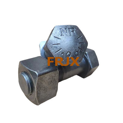 Kracht HRC52-58 Komatsu Graafmachine Bolt Niveau 12.9 Smeed Giet Zwarte Oxide Afwerking