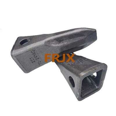 100% nieuwe emmer tips graafmachine Tanden Precision Casting Geel / Zwart