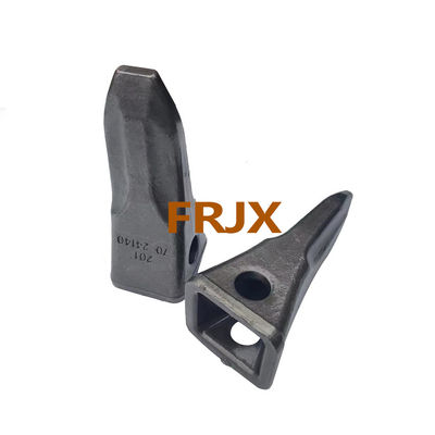 Precision Casting Excavator Bucket Tandhardheid HRC 52-58 Geel / Zwart