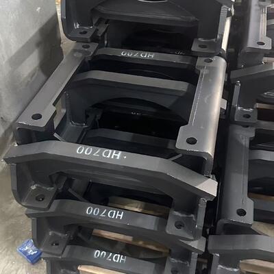 Excavator chain guard, chain protector, slijtagebestendige componenten, chain holder