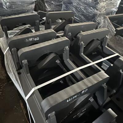 Excavator chain guard, chain protector, slijtagebestendige componenten, chain holder