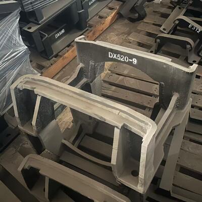 Excavator chain guard, chain protector, slijtagebestendige componenten, chain holder