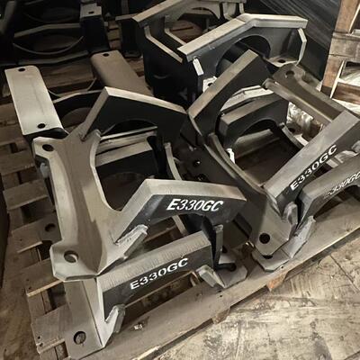 Excavator chain guard, chain protector, slijtagebestendige componenten, chain holder